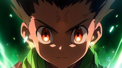 Serious Gon Freecss Green Desktop Wallpaper HxH Wallpaper K