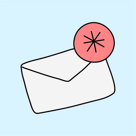 Envelope Clipart Message Notification Symbol Premium Psd