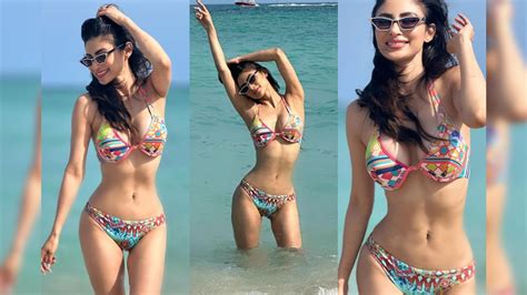 Mouni Roy Turns Up The Heat With Racy Bikini Shoot On Miami Beach Check Out Her Sexy Photos