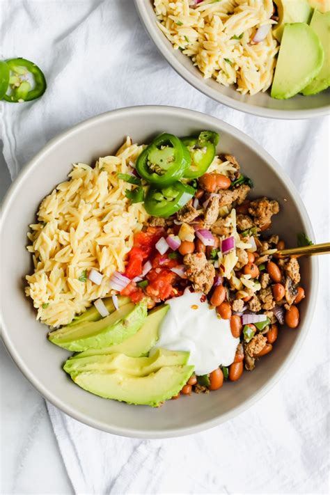 Loaded Turkey Taco Bowls