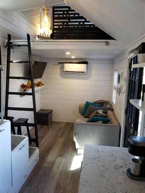 This 24 Foot Tiny House For Sale Features Homey Contemporary Vibes