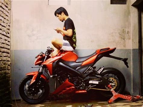 Lha piye cak….ninja 250 karbu malah berubah menjadi vixion, opo ra kenthir jal…. Ninja 250 di modif new vixion advance | Blog Modifikasi ...
