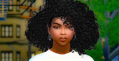 Collection Of Afro Hair Sims 4 Sims 4 Hairs Lumia Lover