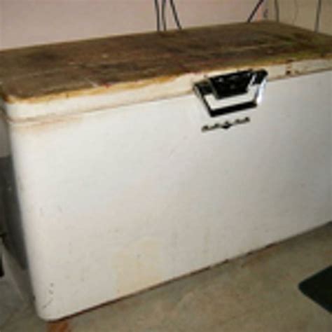 How To Repurpose Vintage Freezer Chest Freezer Storage Repurposed