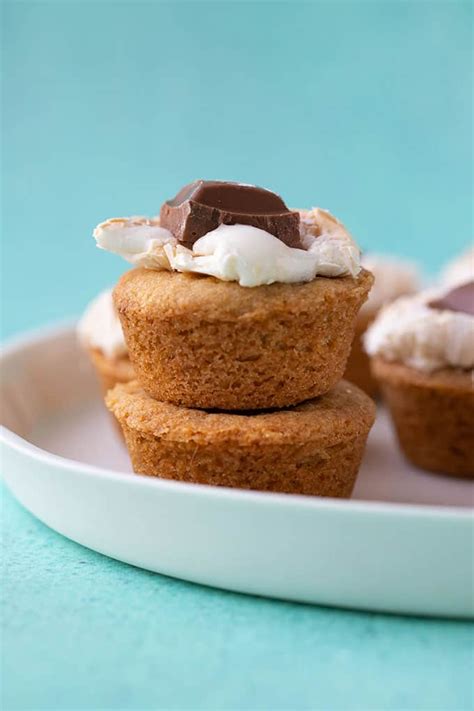 Easy Smores Cookie Cups Sweetest Menu