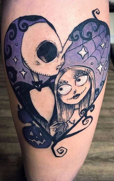 Details More Than 75 Jack And Sally Couple Tattoos Best Incdgdbentre