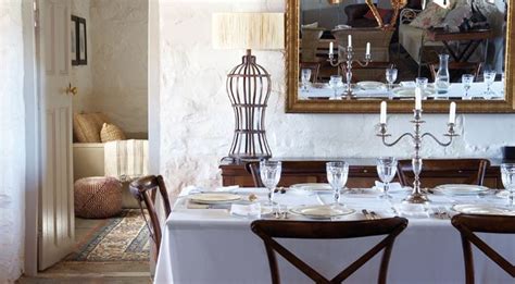 Simplicity Rustic Interiors Cottage Dining Rooms Stone Cottage