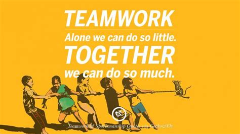 Inspirational Quotes About Teamwork And Sportsmanship Best