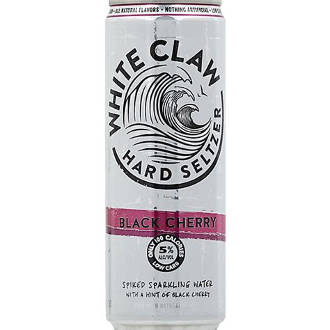 White Claw Black Cherry Hard Seltzer Fl Oz Cans Beer Wine