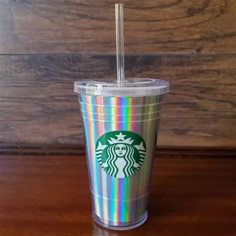 Starbucks Iridescent Cup 16oz On Mercari Cup Starbucks Coffee And Tea Accessories