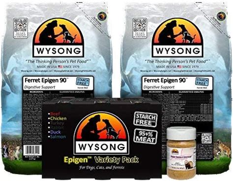 Wysong Ferret Bundle Two 5 Lb Bags Of Ferret Epigen 90
