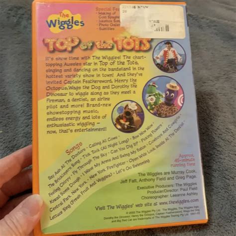 The Wiggles Dvd Lot Of 5 Surfer Jeff Wiggle Bay Toot Toot Top Of The