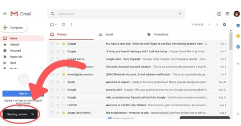 How To Recall An Email In Gmail And Retrieve Messages Copper 2022
