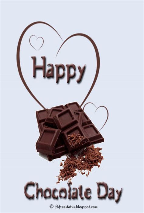 You can a 'happy chocolate day' by sending lovely chocolate quotes. Happy Chocolate Day Wishes Messages Quotes and Images
