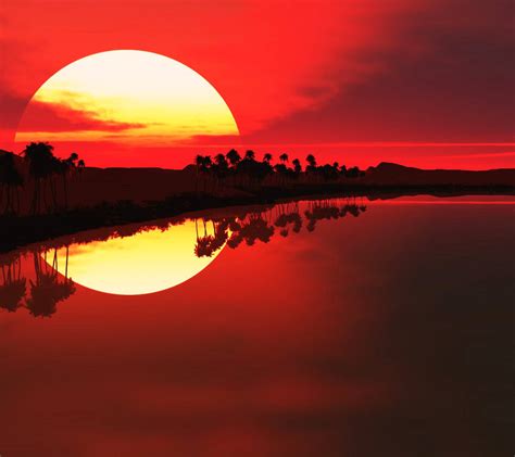 Red Sunset wallpaper by Ashu_Astar - a8 - Free on ZEDGE™