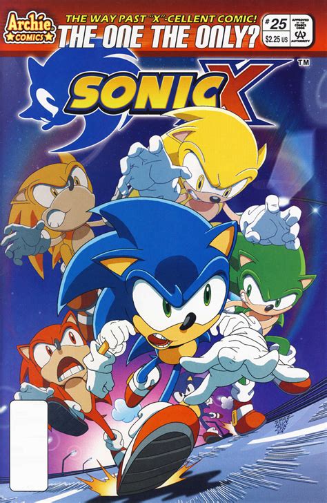 Archie Sonic X Issue 25 Mobius Encyclopaedia Sonic The Hedgehog Comics
