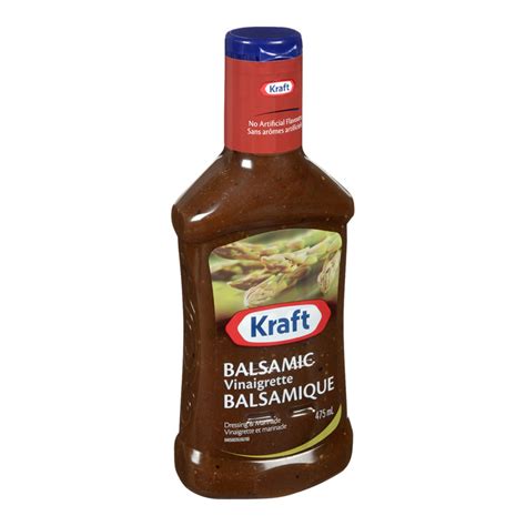 Kraft tomato basil balsamic vinaigrette dressing 16 fl oz bottle. Kraft Dressing - Balsamic - Whistler Grocery Service ...