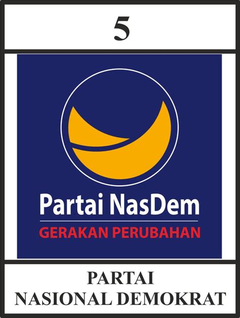 5 Partai Nasional Demokrat Nasdem Politik