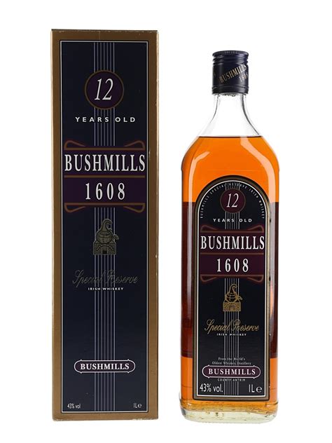 Bushmills 12 Year Old 1608 Special Reserve Lot 131988 Buysell
