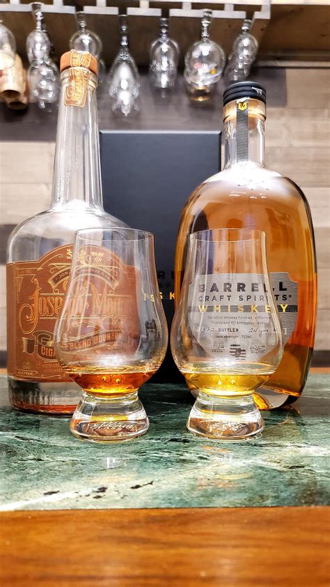 Side By Side Comparison Of Joseph Magnus Batch 22 124 Proof And Barrell