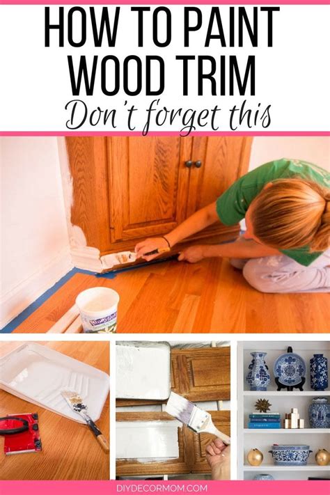 Written by:lawrence bonk last updated: Painting Wood Trim Without Sanding: The Ultimate Tutorial ...