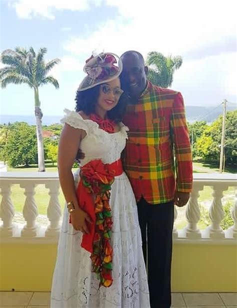 dominica s prime minister and wife in national wear african inspired clothing african inspired