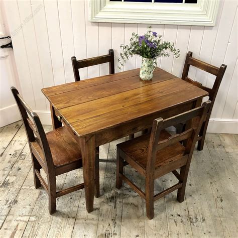 Frequent special offers and discounts up to 70% off for all products! Small 19thC Welsh Pine Farmhouse Kitchen Table - Antiques ...