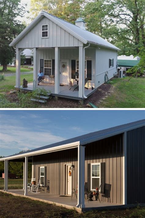 Metal building homes image above is part of the post in metal building homes gallery. Benefits of Small Metal Homes | Metal building homes ...
