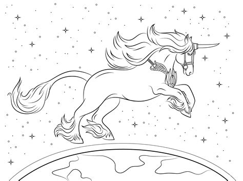 Unicorn Coloring Pages - Free Printable Coloring Pages for Kids
