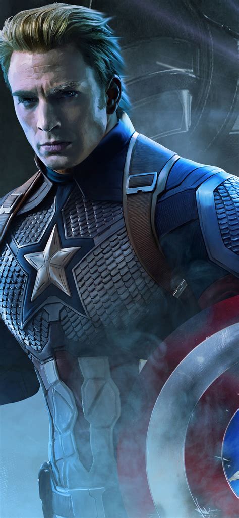 Endgame Captain America 4k Avengers Endgame Captain America 1125x2436 Wallpaper