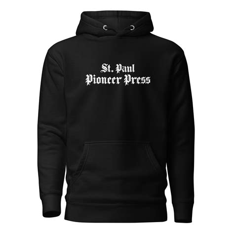 Pioneer Press Vintage Logo Pullover Hoodie | Shop the Pioneer Press