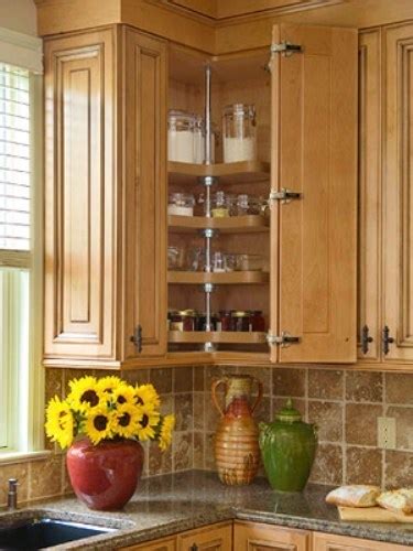 Corner cabinets, especially base cabinets, are often called the bermuda triangle of the kitchen. How to Organize Upper Corner Kitchen Cabinet: 5 Guides ...