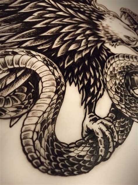 American Eagle Vs Snake T Shirt Illustration On Behance