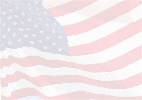 Transparent American Flag Background Clipart United Faded American