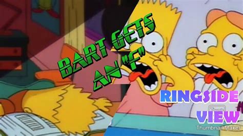 Bart Gets An F The Simpsons Season 2 Review Youtube