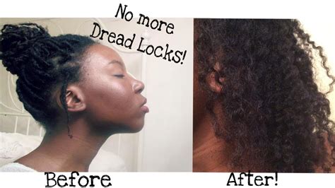 You are not needed to cut your hairs due to problems of dreadlocks. MY HAIR AFTER TAKING OUT DREAD LOCKS! |+ Why I Took Out My ...