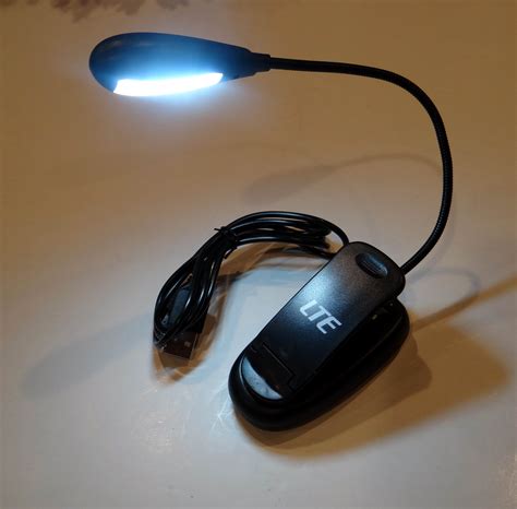 Order) 6 yrs shenzhen ovka lighting co., ltd. Buy Rechargeable White 5 LED Book Light, Clip On Reading ...