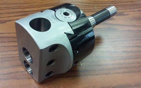 4 Precision Adjustable Boring Head With R 8 Shank W 1 Hole Cme Tools