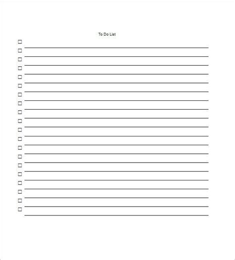 For both the wedding couple as well as the bridal party, there is much to do. To Do List Template - 16+ Free Word, Excel, PDF Format ...