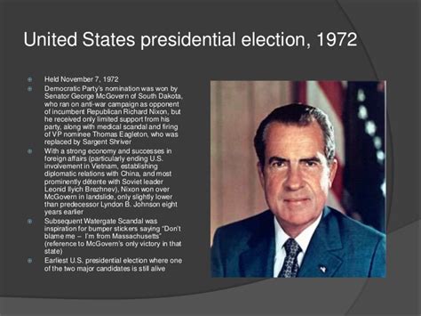 Musical content made to make you think! United States presidential elections of 1968-2012