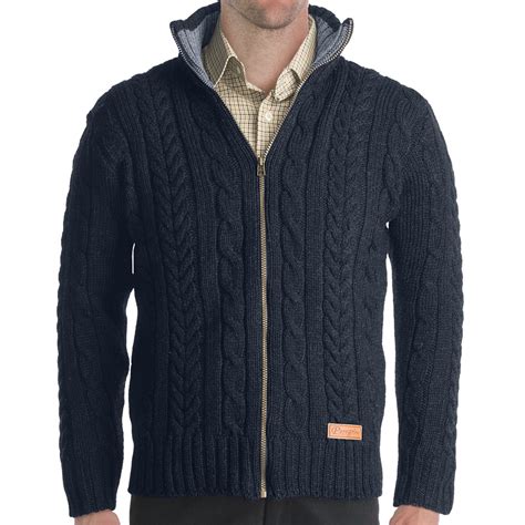 peregrine by j g glover chunky cable sweater for men save 68