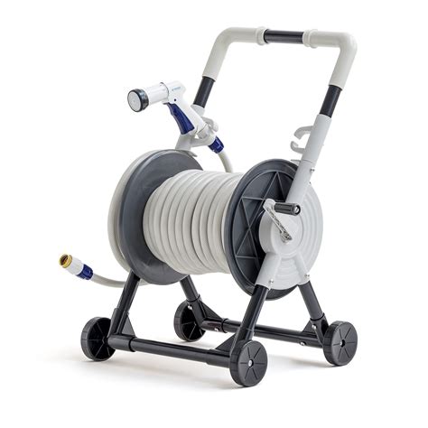 Buy Iris Usa All In One Portable Garden Hose Reel Cart With Reel And