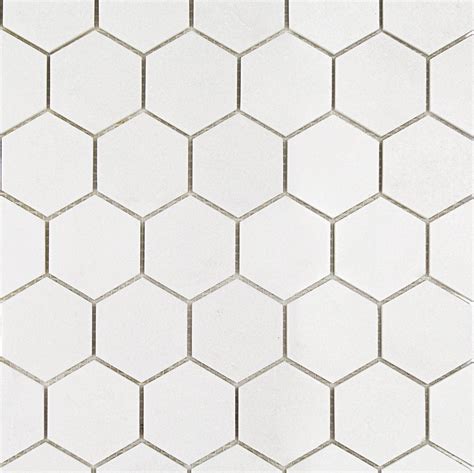 White Thassos Hexagon White Hexagon Floor Tile Hexagon Marble Tile