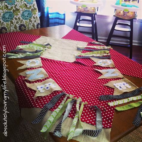1 comment on diy high chair banner; Loving Life: DIY Little Boy Highchair Banner for First Birthday