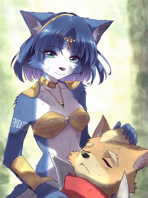 Fox Mccloud And Krystal Star Fox And More Drawn By Namagaki Yukina Danbooru