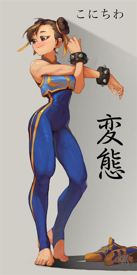 Chun Li Streetfighter Capcom China Waifu Chun Li Girl Anime Videogames Hd Phone