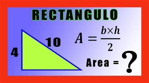 Concentraci N Cr Nico Sabidur A Formula Para El Area Del Triangulo