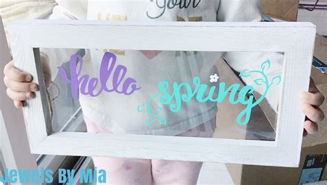Hello Spring Sign, Spring Decor, Spring Wall Decor, Spring Home Decor, Spring Door Sign, Rustic ...