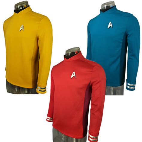 Star Trek Beyond Uniform Captain Kirk Uniform Spock Blue