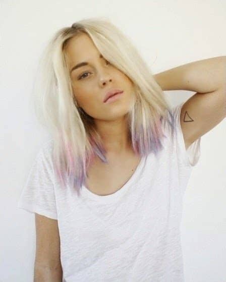 My own hair, which is naturally a dark golden blonde is highlighted to almost a platinum without bleach. BeautieSmoothie: PASTEL HAIR - HOW TO GET IT AND MAINTAIN IT